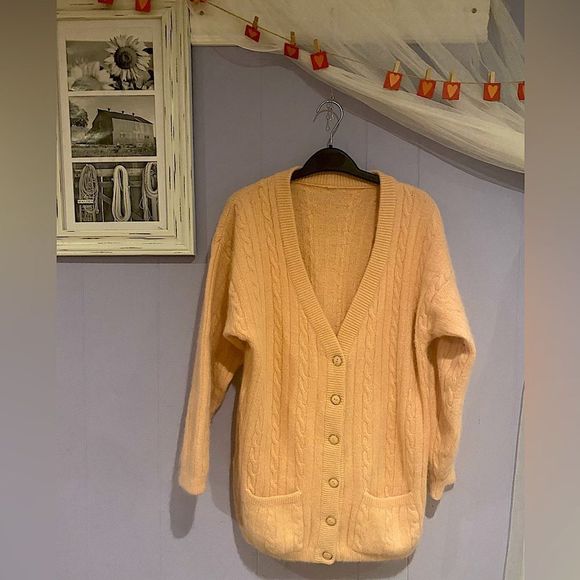 Sweaters - Angora cardigan 